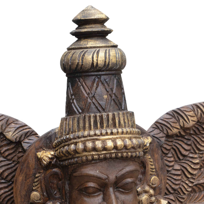 Dwarapalaka Wood & Gold