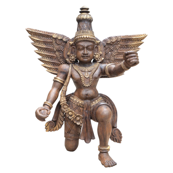 Dwarapalaka Wood & Gold