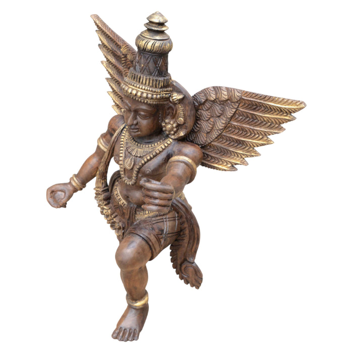 Dwarapalaka Wood & Gold