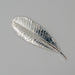 Fresh Plumeria Leaf Silver Dipped 999