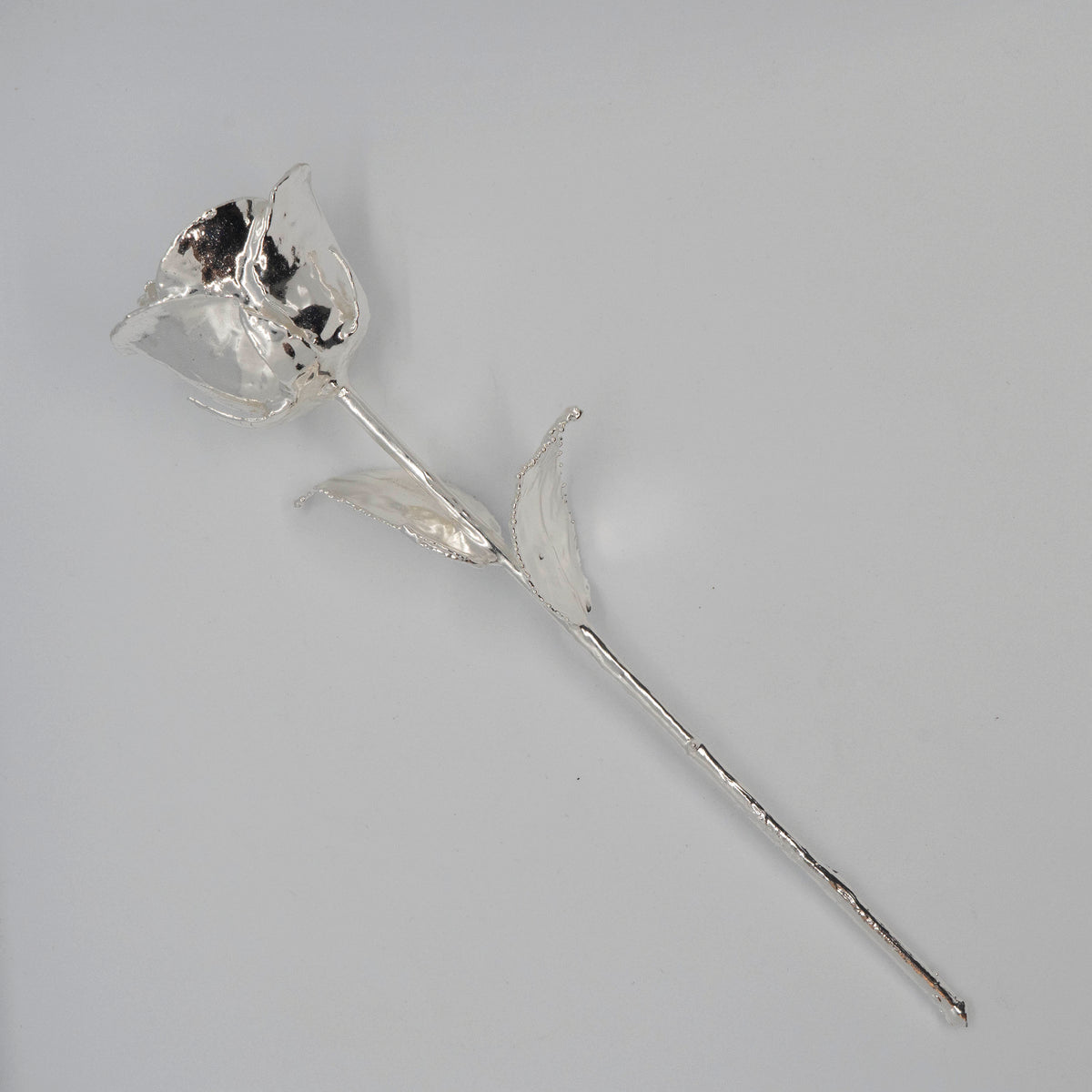 Buy Decor | Fresh Red Rose Silver Dipped | Shop at The Purple Turtles ...