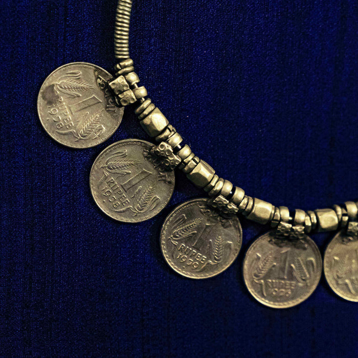 Coin Necklace with Frame