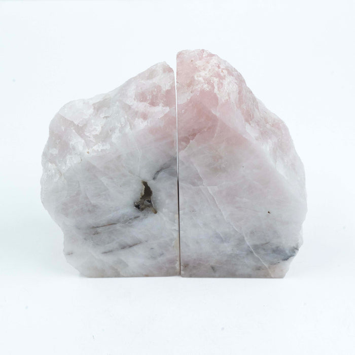 Semi Precious Rose Quartz Bookend