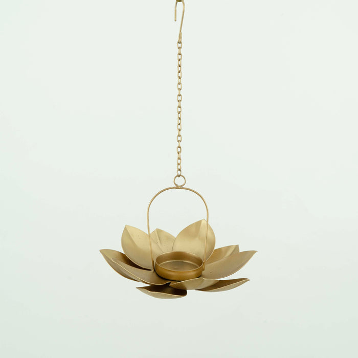 Lotus Hanging Tea Light Holder
