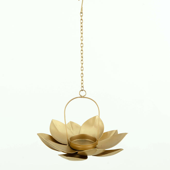 Lotus Hanging Tea Light Holder