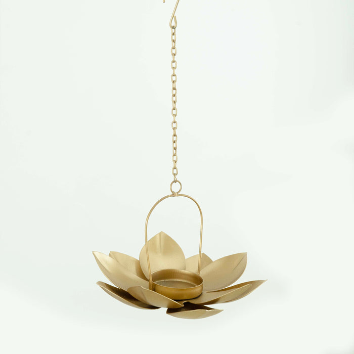 Lotus Hanging Tea Light Holder