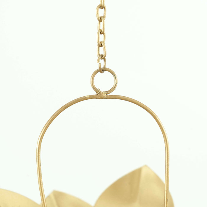 Lotus Hanging Tea Light Holder