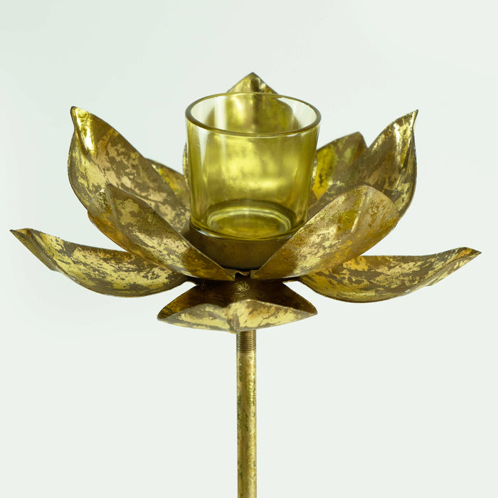 Lotus Candle Holder Pedestal (Set of 3)