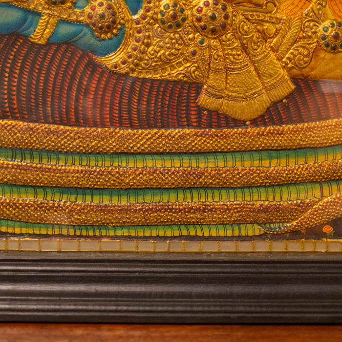 Tanjore Painting Teak with Ranganathar
