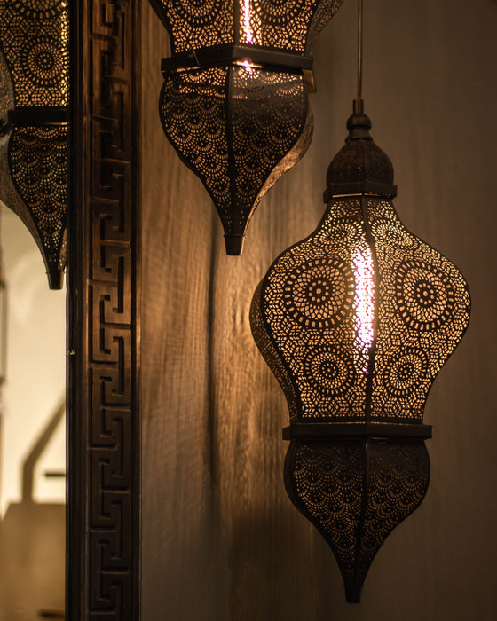 Moroccan Black Pendant Lamp