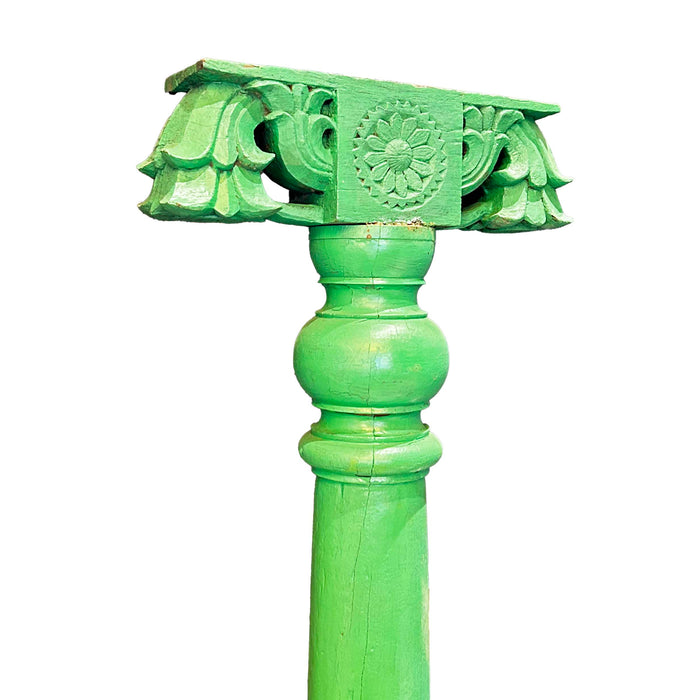 Wooden pillar Top & Base - Assorted