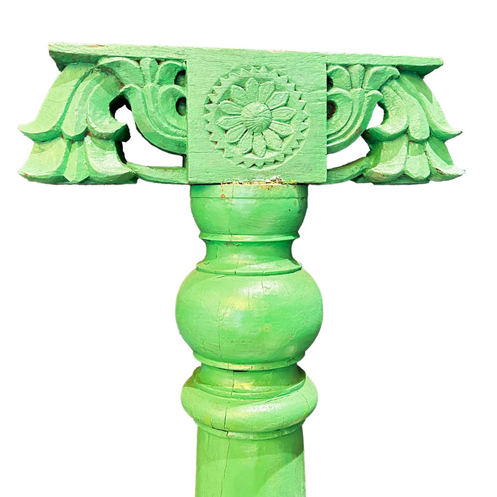 Wooden pillar Top & Base - Assorted