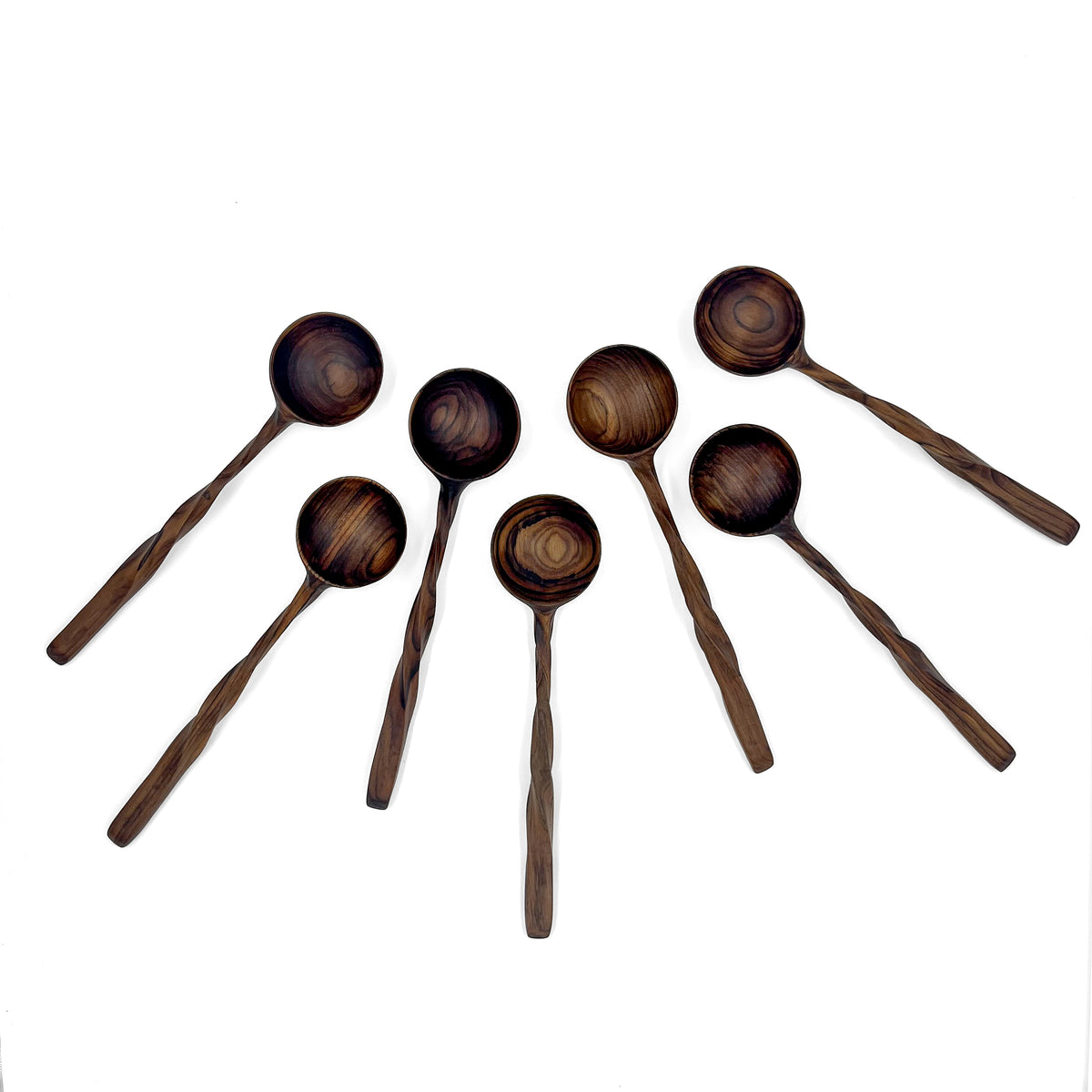 Buy Spoons Teak Twisted Spoon Shop at The Purple Turtles — The