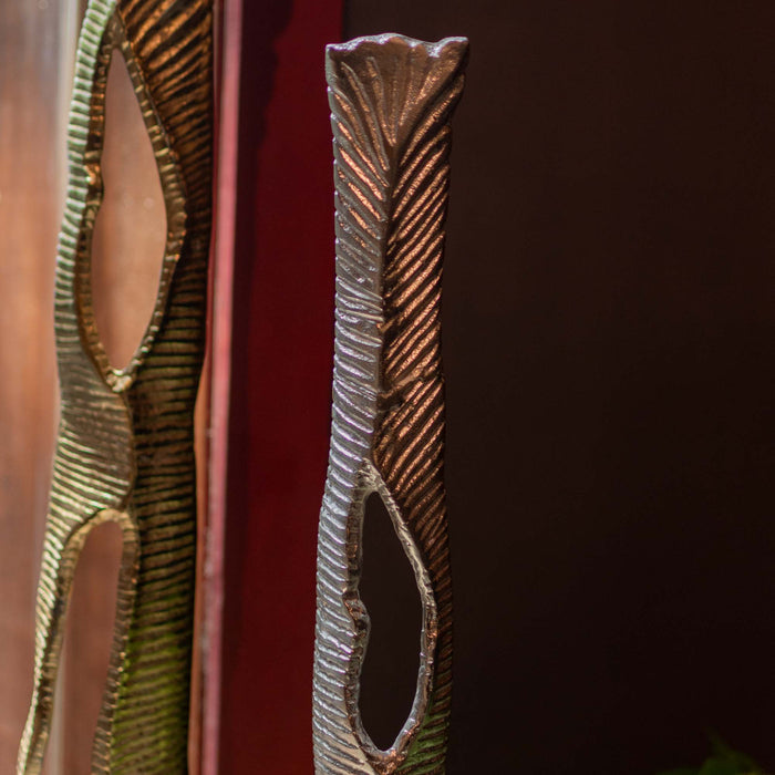 Belakane Bronze With Nickel Sculpture