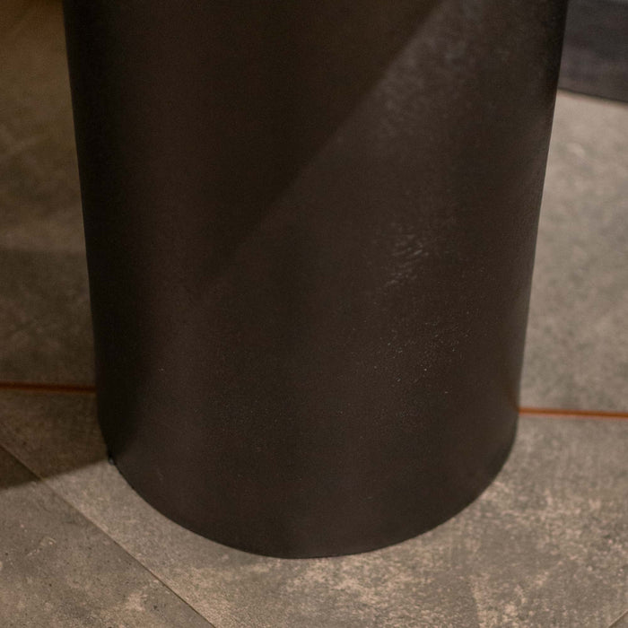 Runi Nickel With Blackish Bronze Side Table