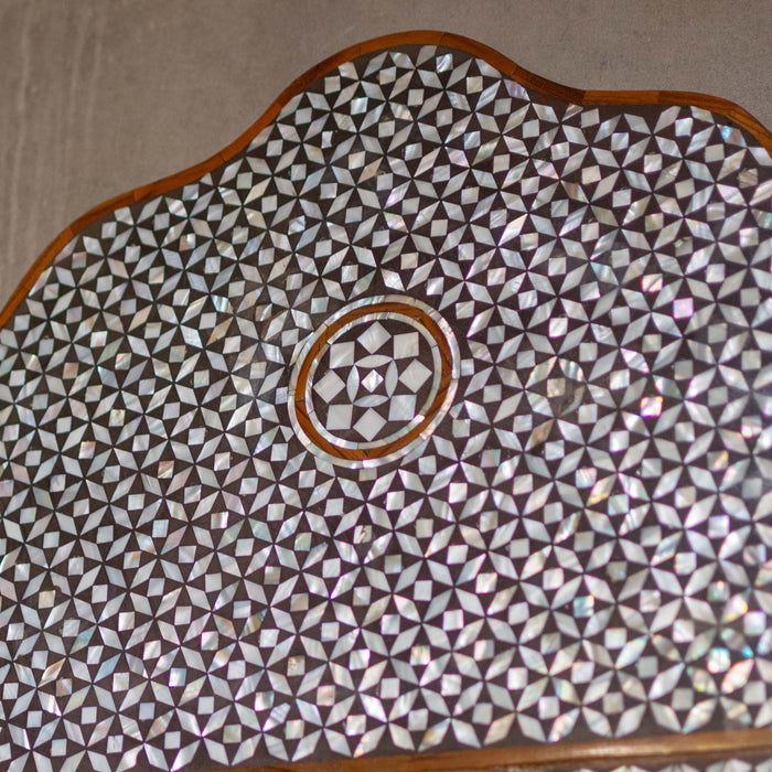 Haya Mop Inlay On Wood Mirror