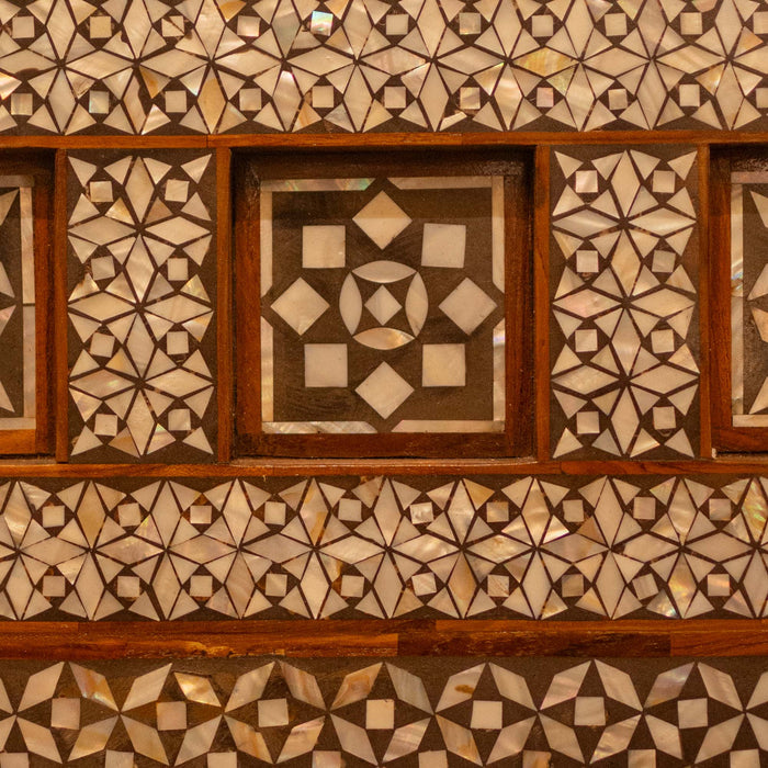 Haya Mop Inlay On Wood Mirror