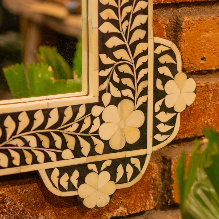 Kaira Bone Inlay Mirror