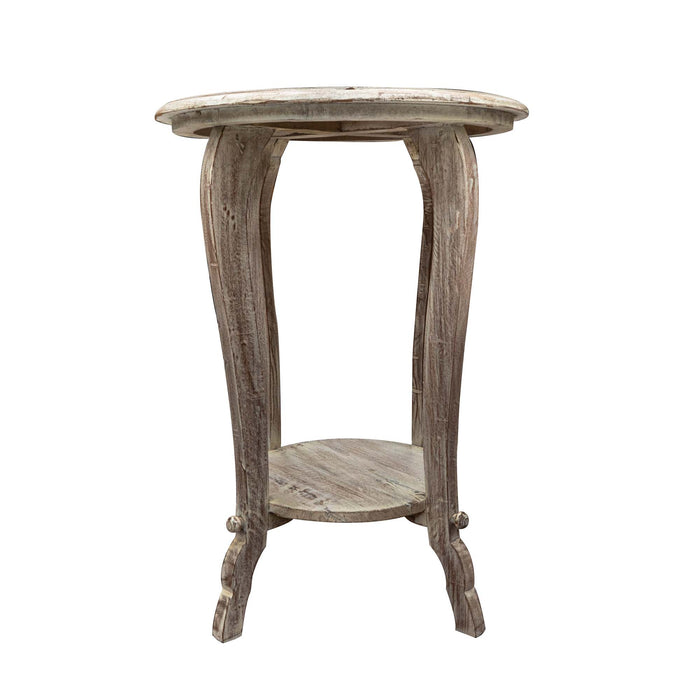 Valda Mango Wood Side Table