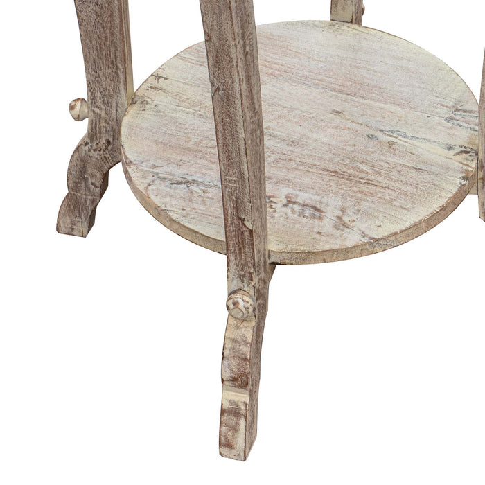 Valda Mango Wood Side Table