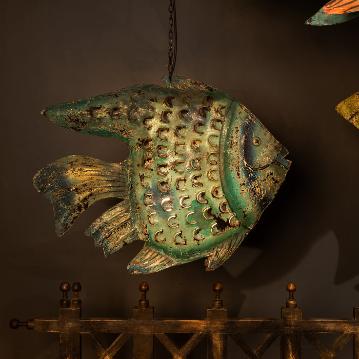 Eclectic Fish Pendant Light