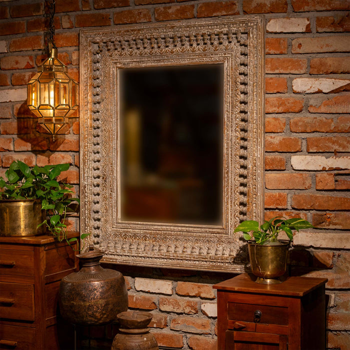 Anahi Mango Wood Mirror Frame