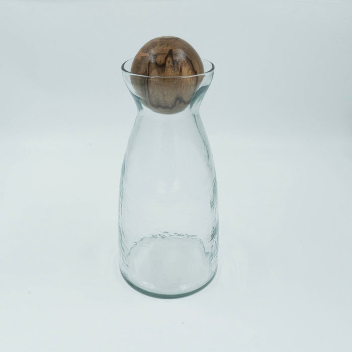 Carafe With Wooden Lid