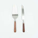 Cake Server with Wooden Handle (Set of 2)