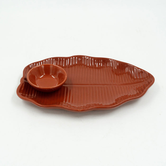 Autumn Leaf Plate (Set Of 3)