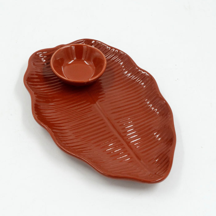 Autumn Leaf Plate (Set Of 3)