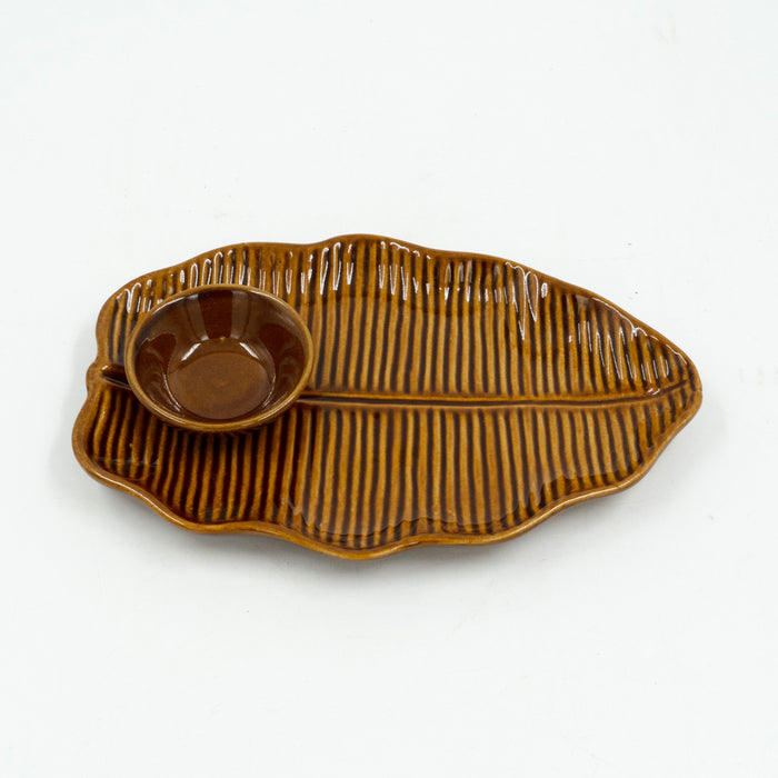 Autumn Leaf Plate (Set Of 3)