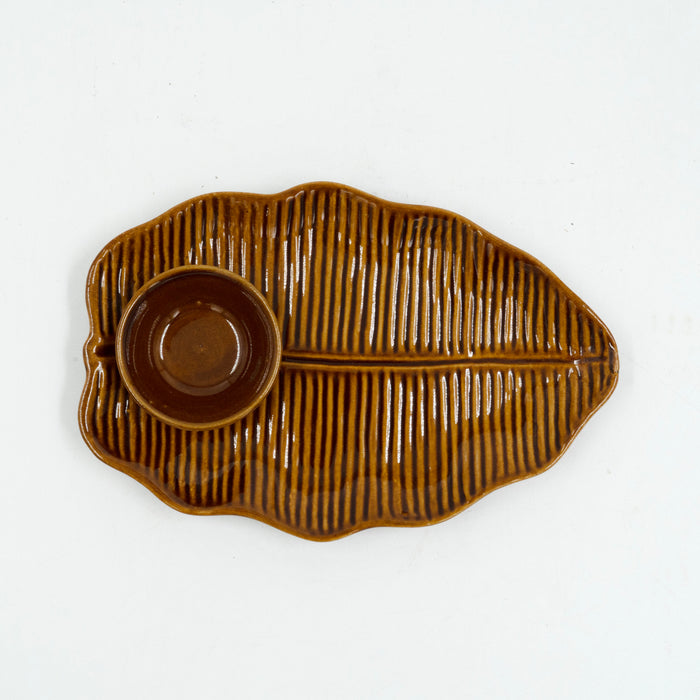 Autumn Leaf Plate (Set Of 3)
