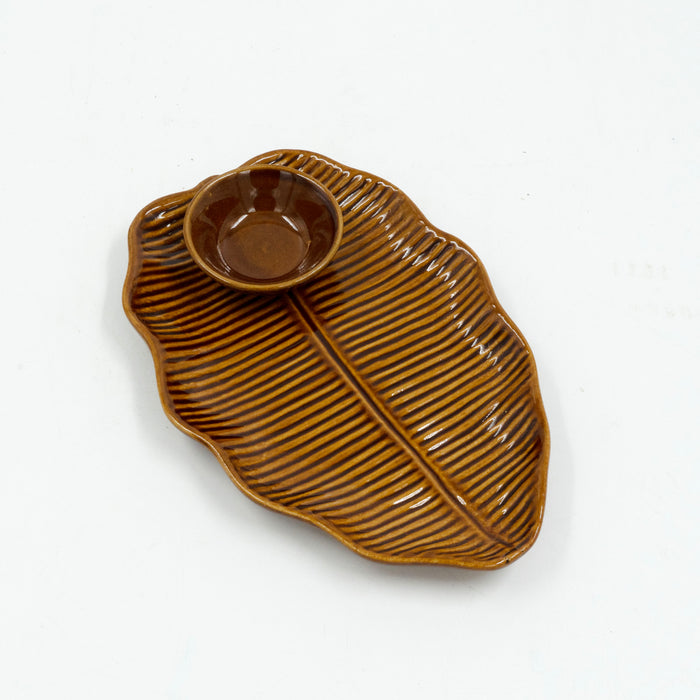 Autumn Leaf Plate (Set Of 3)