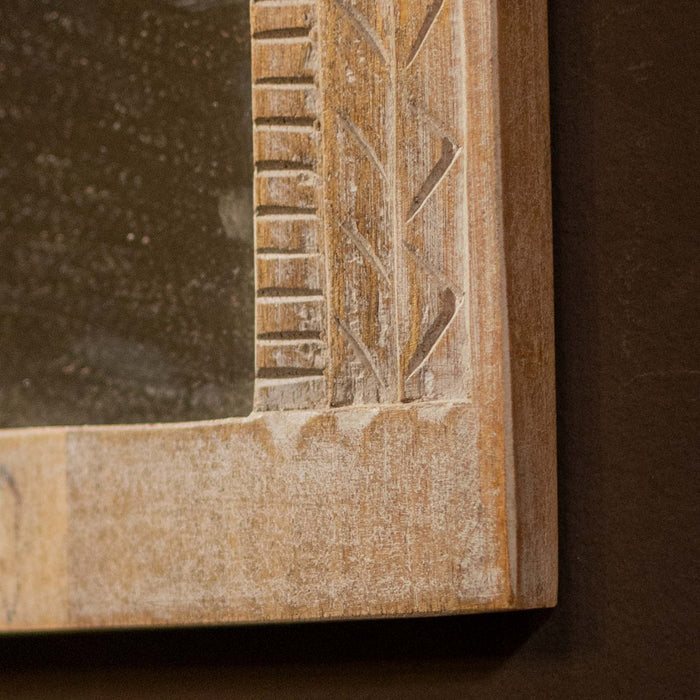 Mirari White Distressed Mirror
