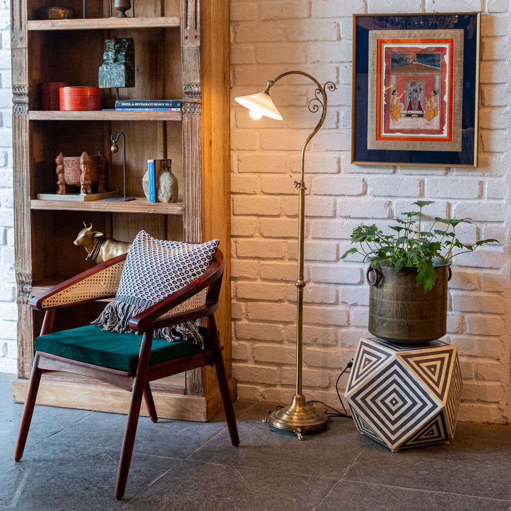 Buy Floor Lamp | Floor Lamp With Flower Shade | Shop at The Purple