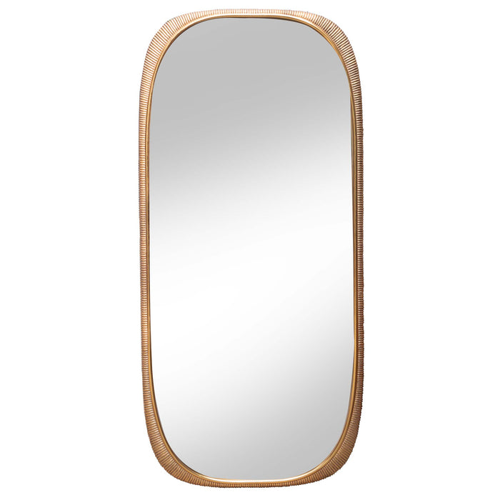 Adeen MDF Gold Framed Mirror