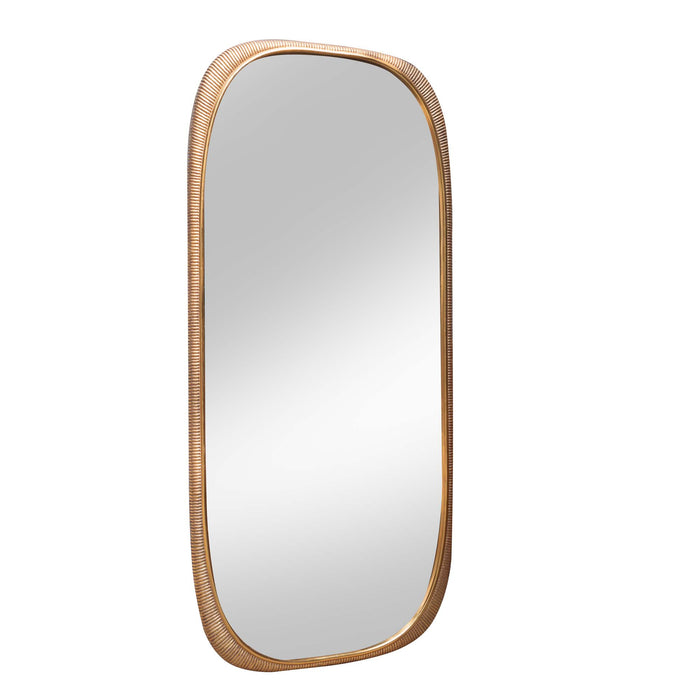 Adeen MDF Gold Framed Mirror