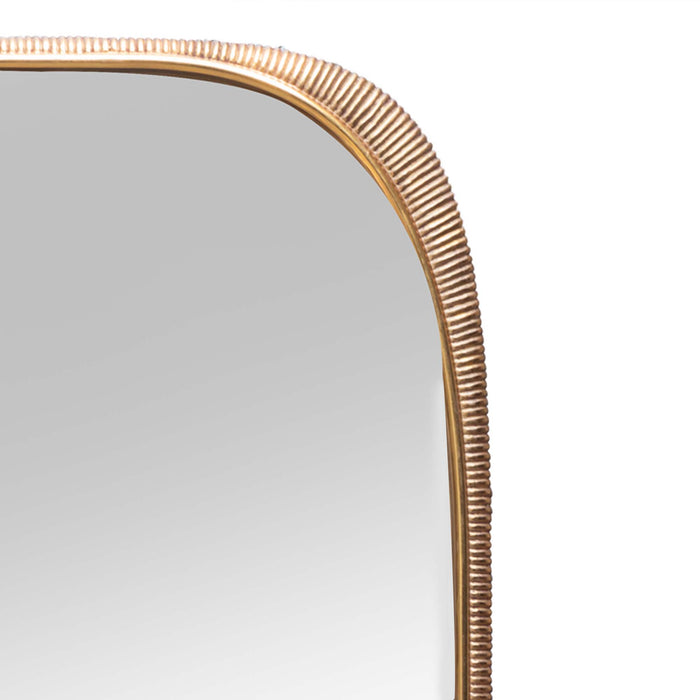 Adeen MDF Gold Framed Mirror