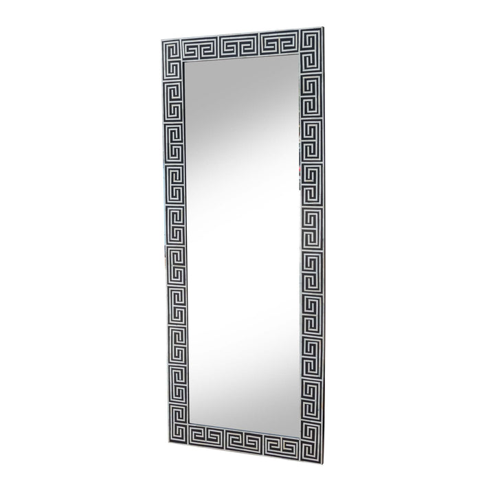 Edris Bone Inlay Mirror (Resin)