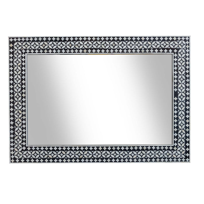 Tusman Black and White Mirror