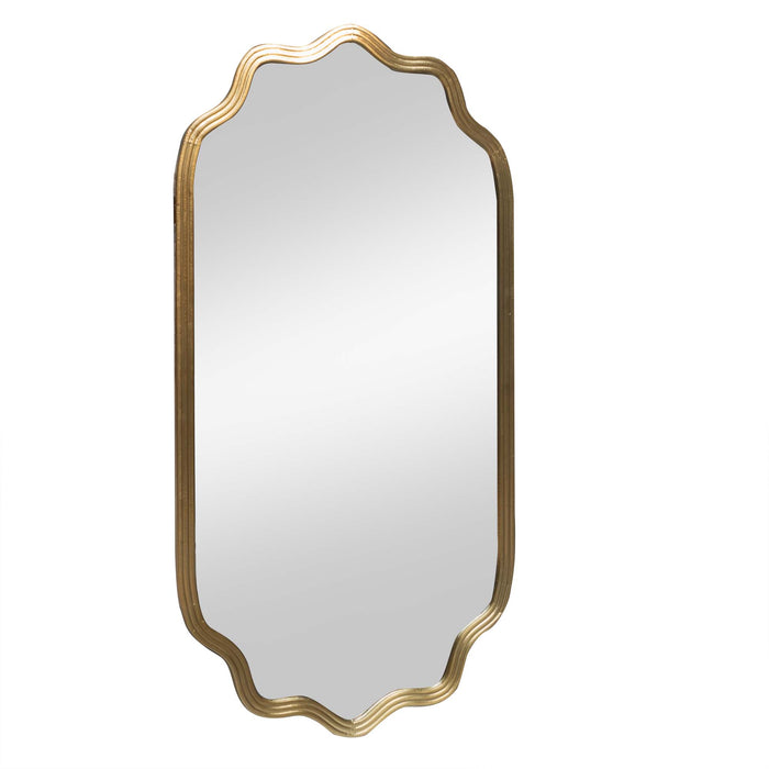 Milani MDF Gold Framed Mirror