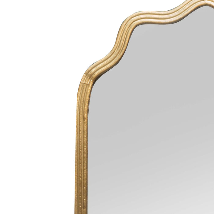 Milani MDF Gold Framed Mirror