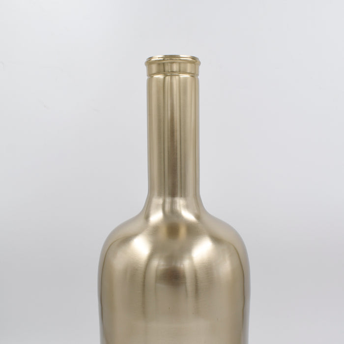 Urmi Bottle Vase Brass Matt