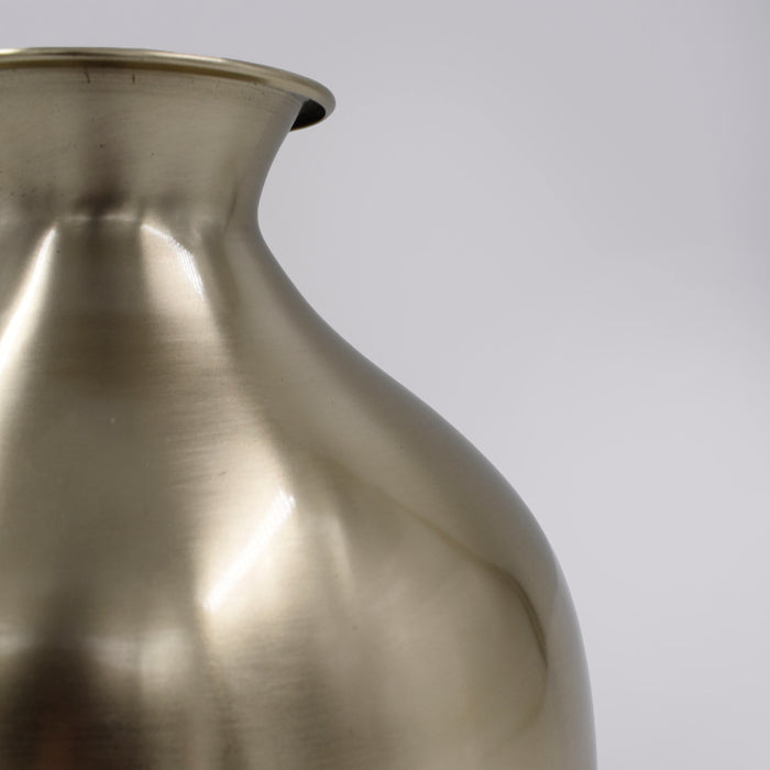 Urmi Stout Vase Brass Matt