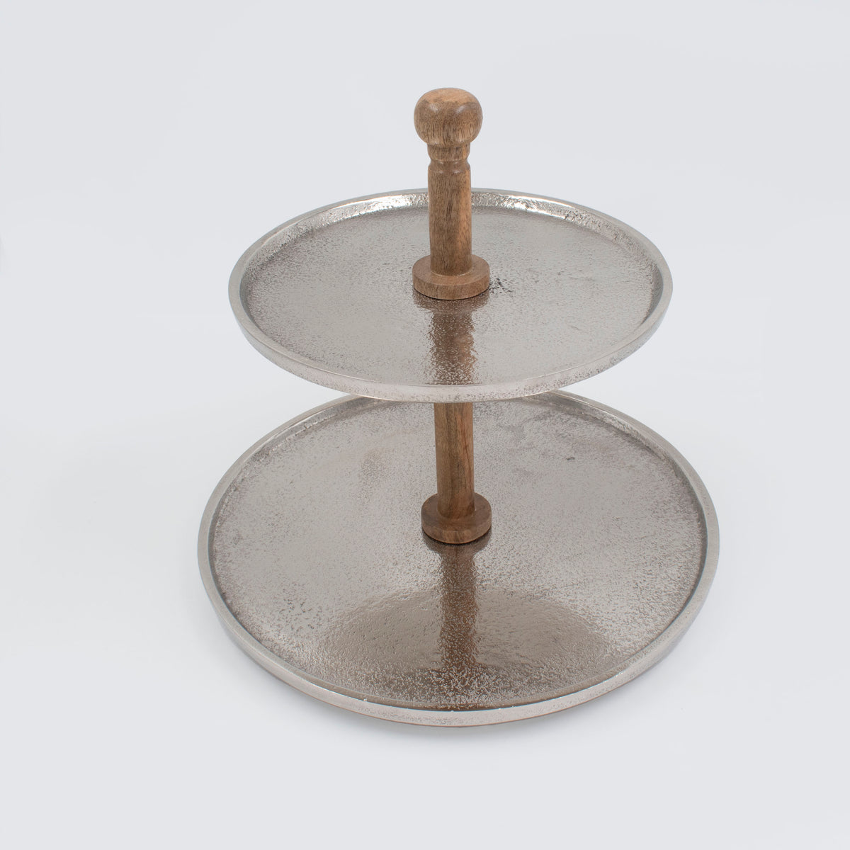 Buy Cake stands Sanrambh 2tier Round Cake Stand Nickle Shop at The