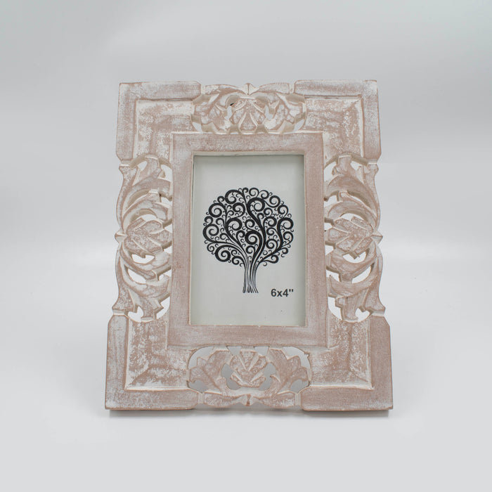 Hand Carved Photo Frame - Gold Ornate