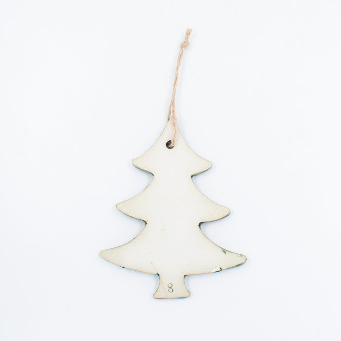 Ceramic Christmas Tree Ornament