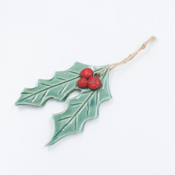 Ceramic Mistletoe Ornament