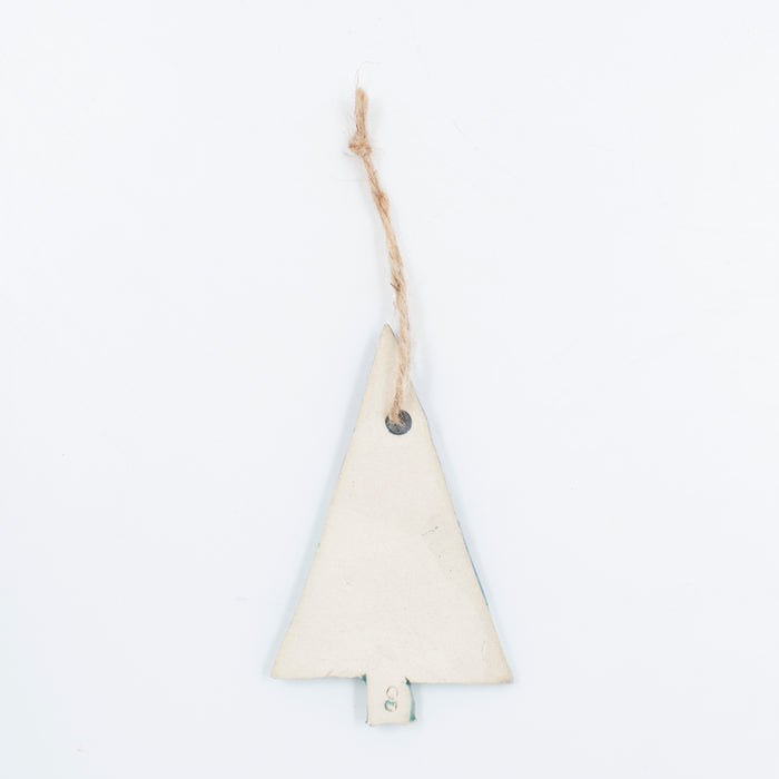 Ceramic Nordic Christmas Tree Ornament