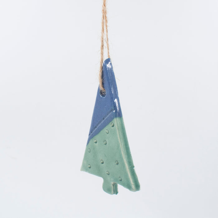 Ceramic Nordic Christmas Tree Ornament